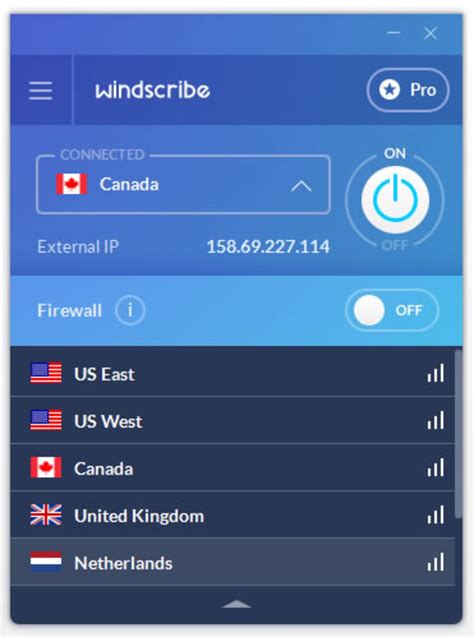 The IP address will also change from your personal IP to the VPN IP. . Windscribe download